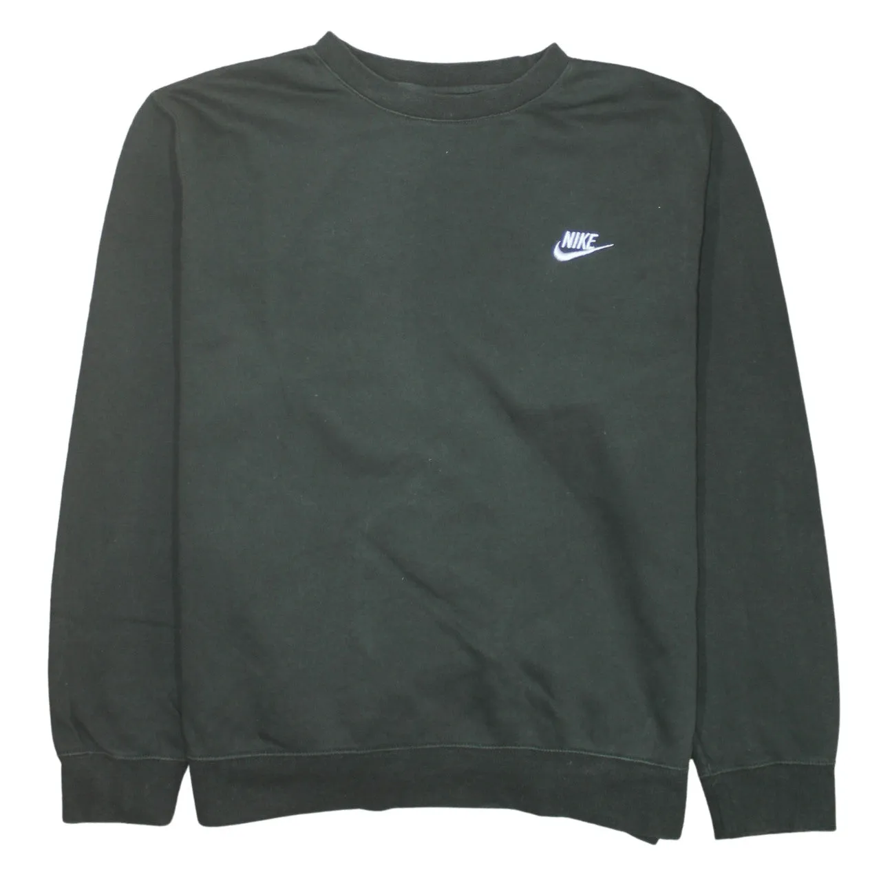 Nike 90's Swoosh Crew Neck Sweatshirt Large Green sold by Vintage Club