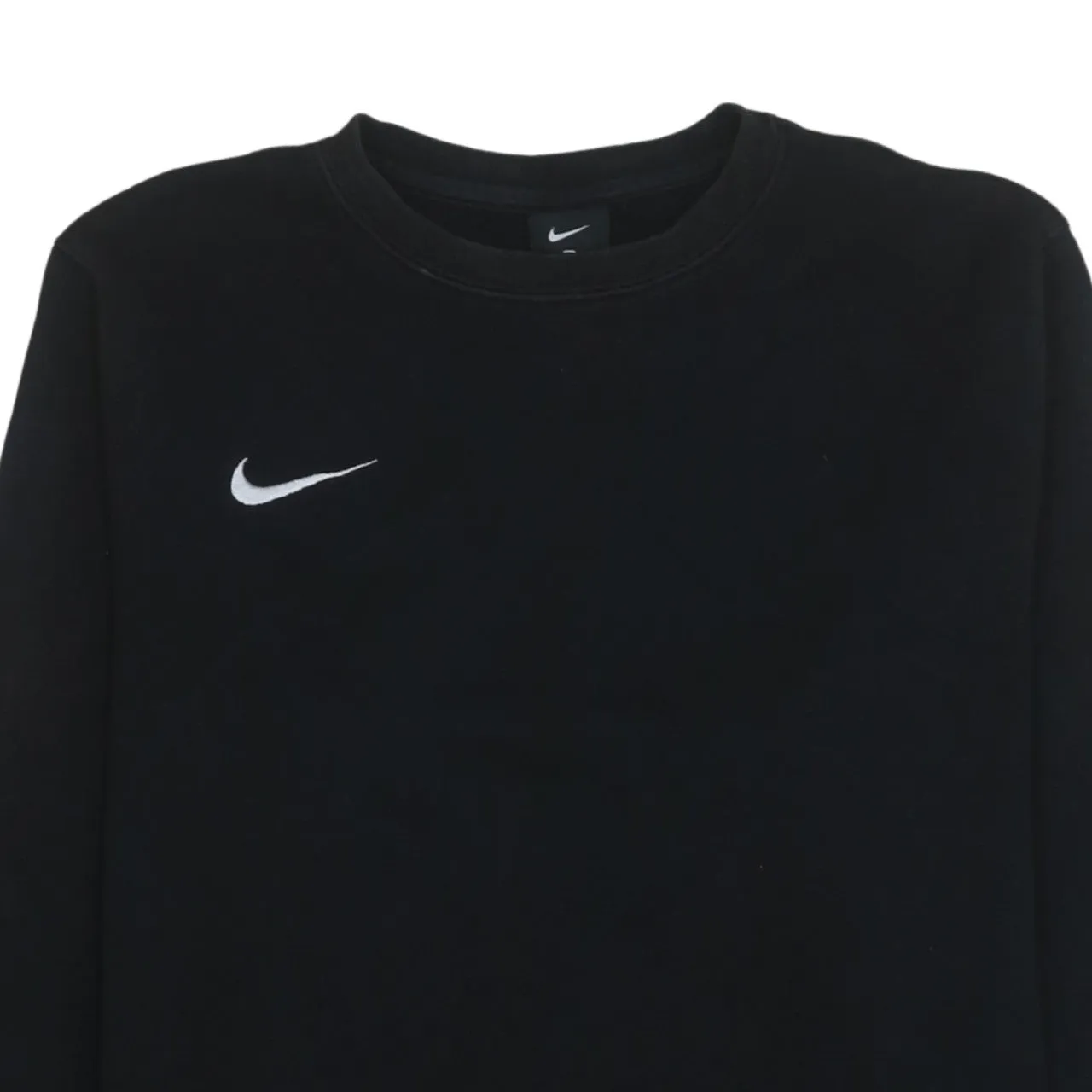 Nike 90's Swoosh Crew Neck Sweatshirt Large Black sold by Vintage Club product image thumbnail 3