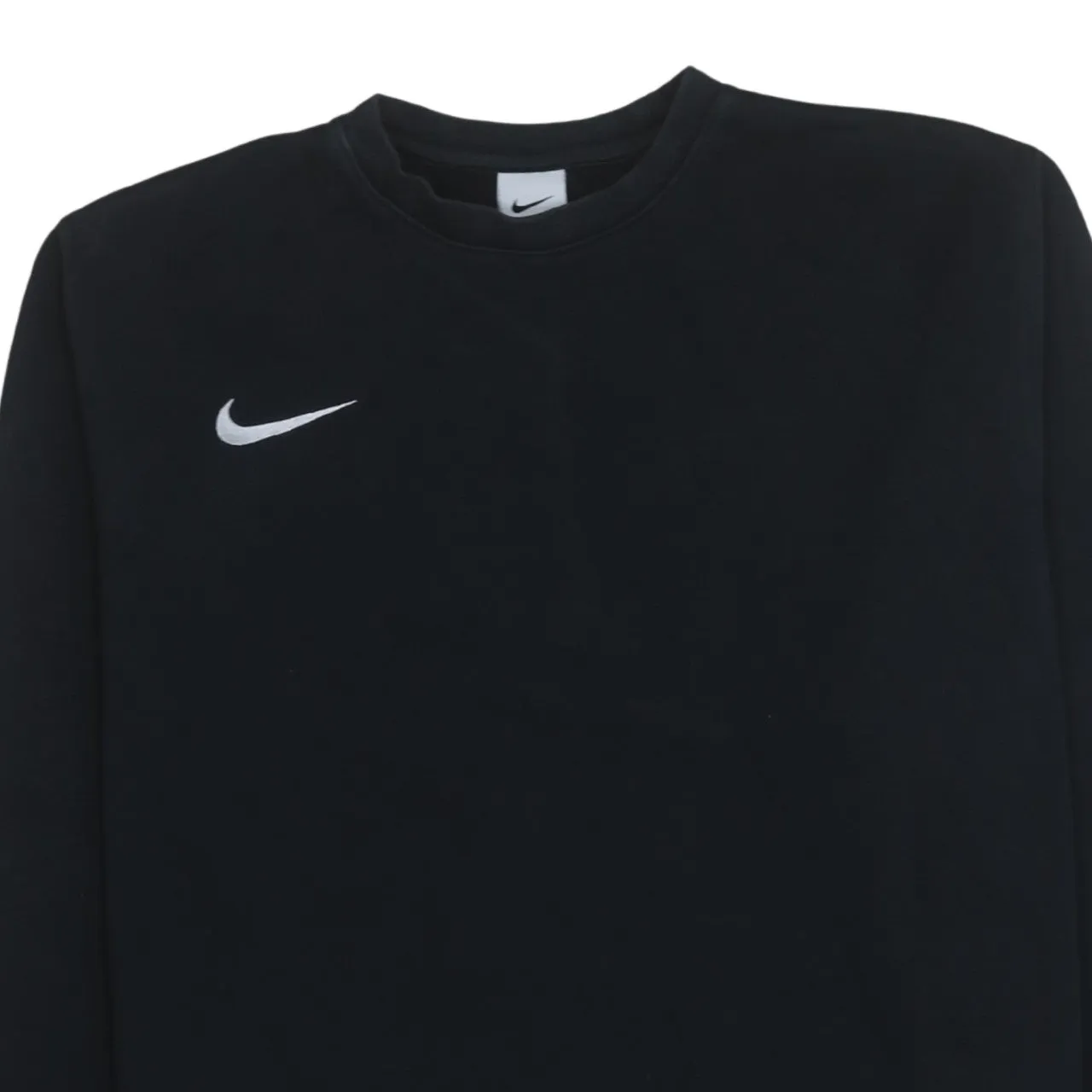 Nike 90's Swoosh Crew Neck Sweatshirt Large Black sold by Vintage Club product image thumbnail 3