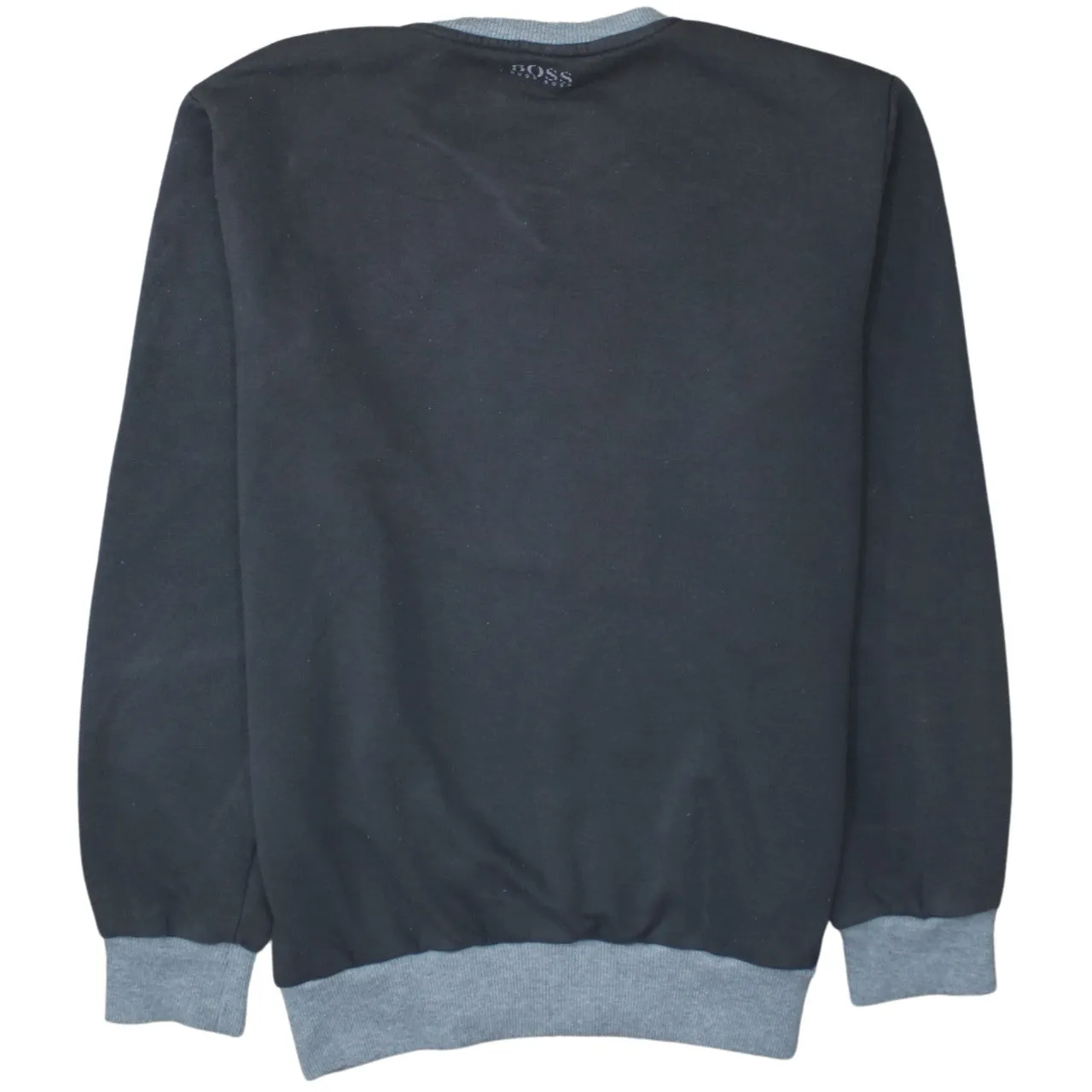 HUGO BOSS 90's Spellout Crew Neck Sweatshirt Medium Black sold by Vintage Club product image thumbnail 2