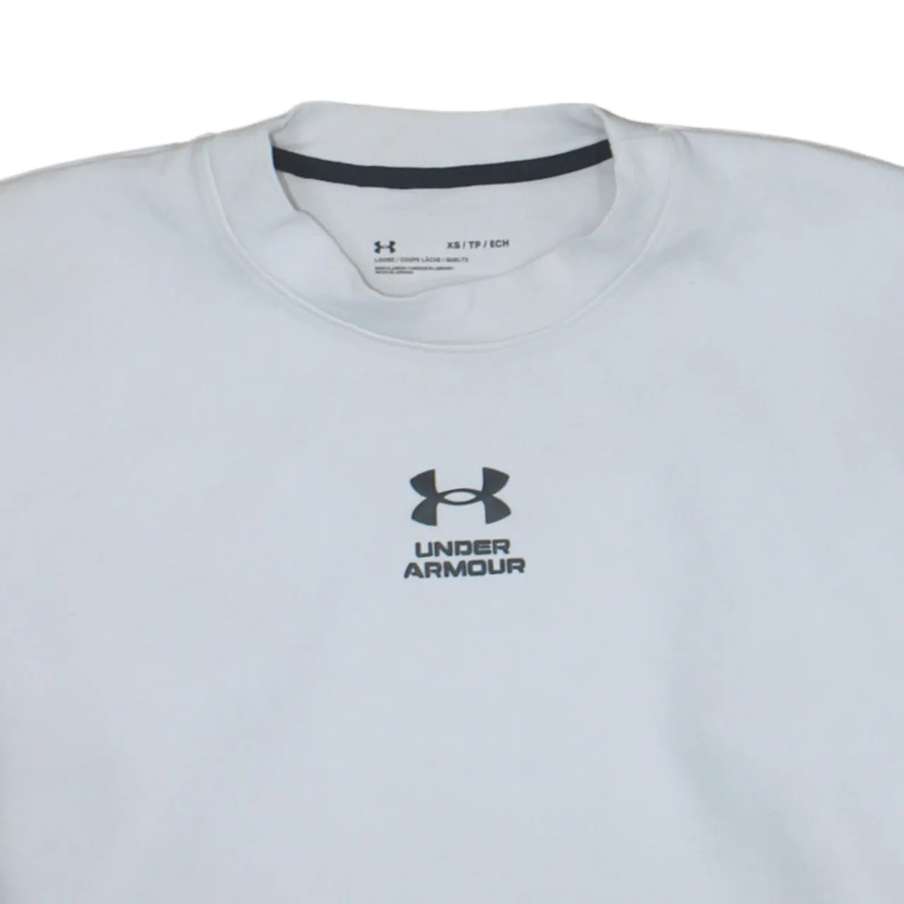 Under Armour 90's Lightweight Crew Neck Sweatshirt XSmall White sold by Vintage Club product image thumbnail 3