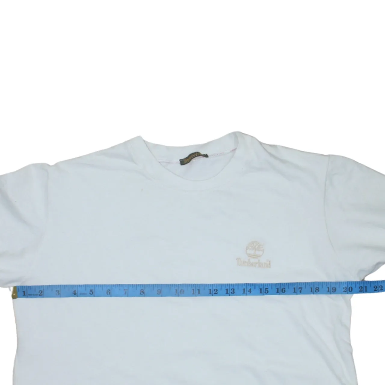 Timberland 90's Lightweight Crew Neck Sweatshirt Medium White sold by Vintage Club product image thumbnail 5