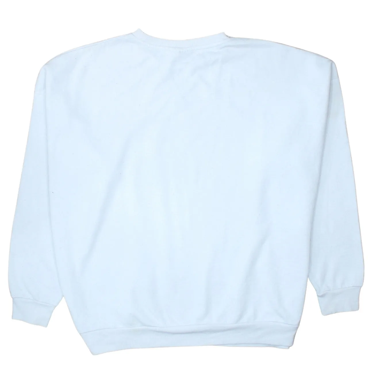 Disney White Mickey Mouse Sweatshirt Men's XLarge Printed Graphic Crewneck Pullover Fleece Top sold by Vintage Club product image thumbnail 2