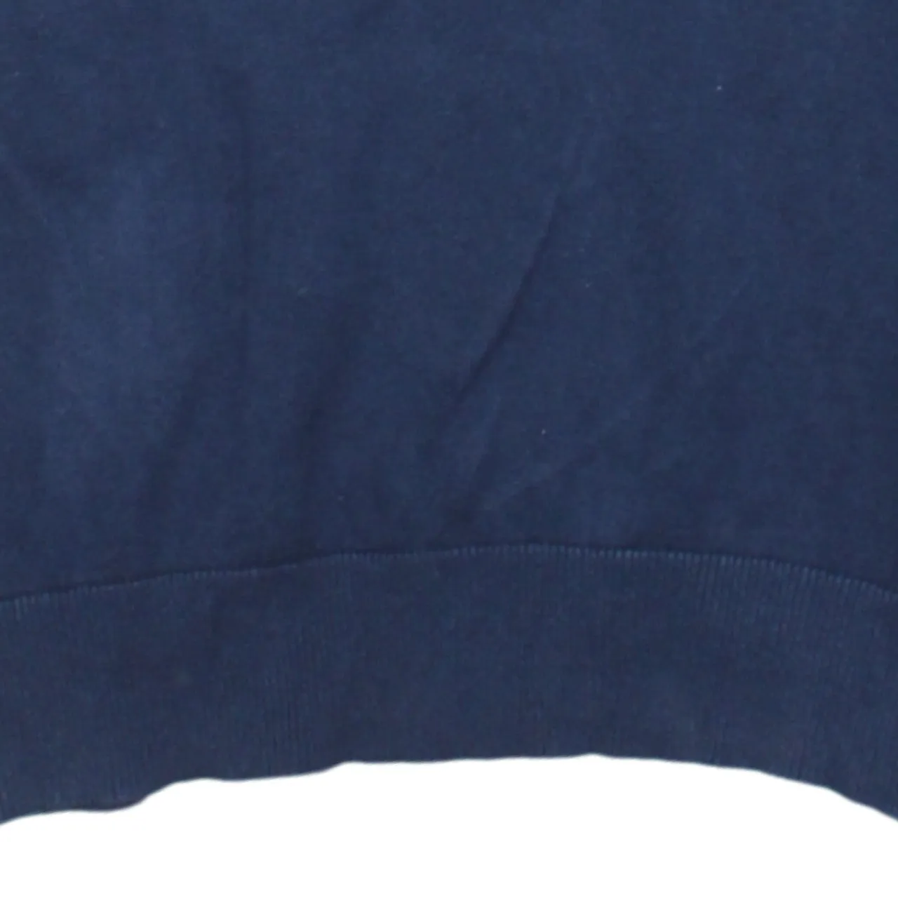 Tommy Hilfiger Navy Blue Jumper Men’s Medium V Neck Embroidered Flag Logo Knit Sweater sold by Vintage Club product image thumbnail 4