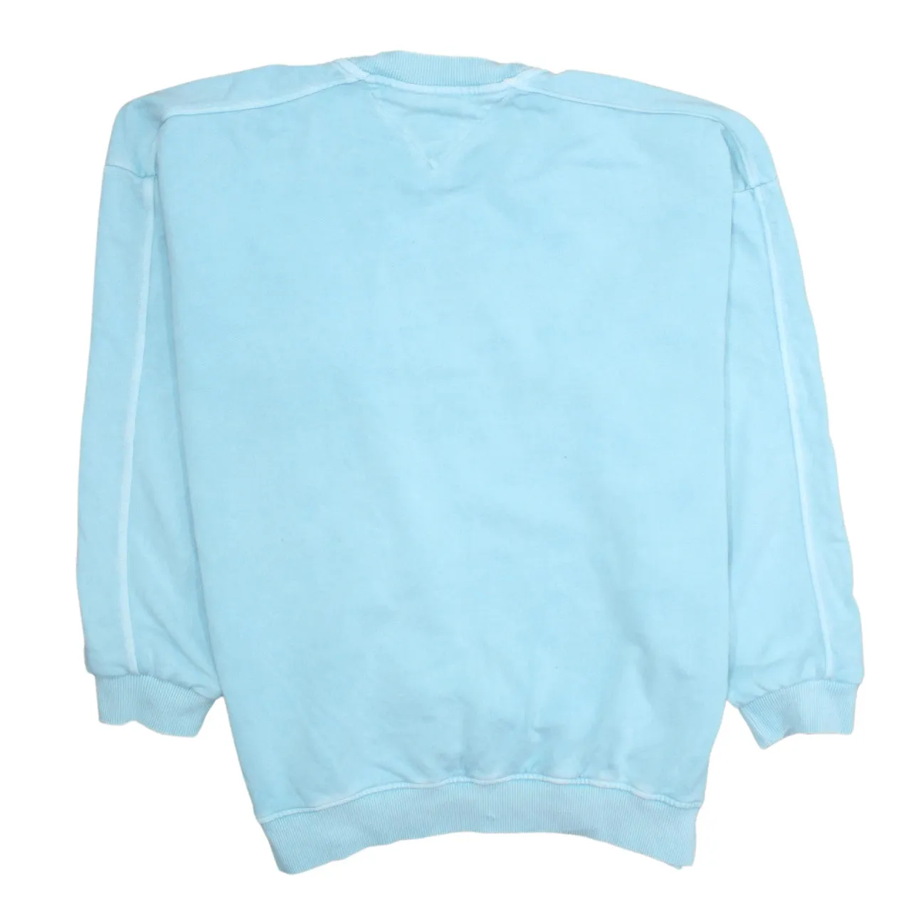 Tommy Hilfiger Light Blue Sweatshirt Men's XLarge Embroidered Tommy Logo Crewneck Pullover sold by Vintage Club product image thumbnail 2