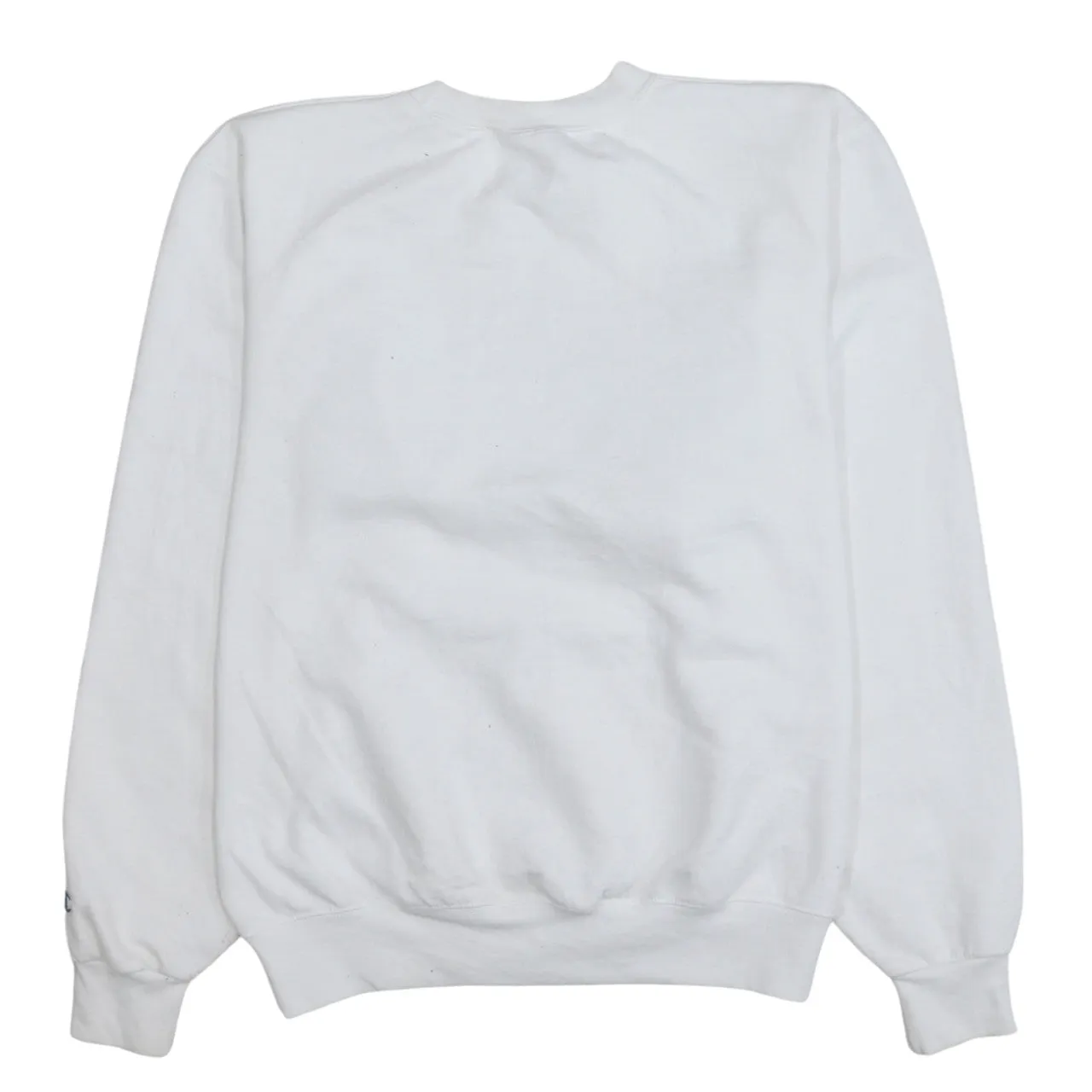 Champion White Sweatshirt Men's Small GCU Printed Logo Crewneck Pullover Fleece Top sold by Vintage Club product image thumbnail 2