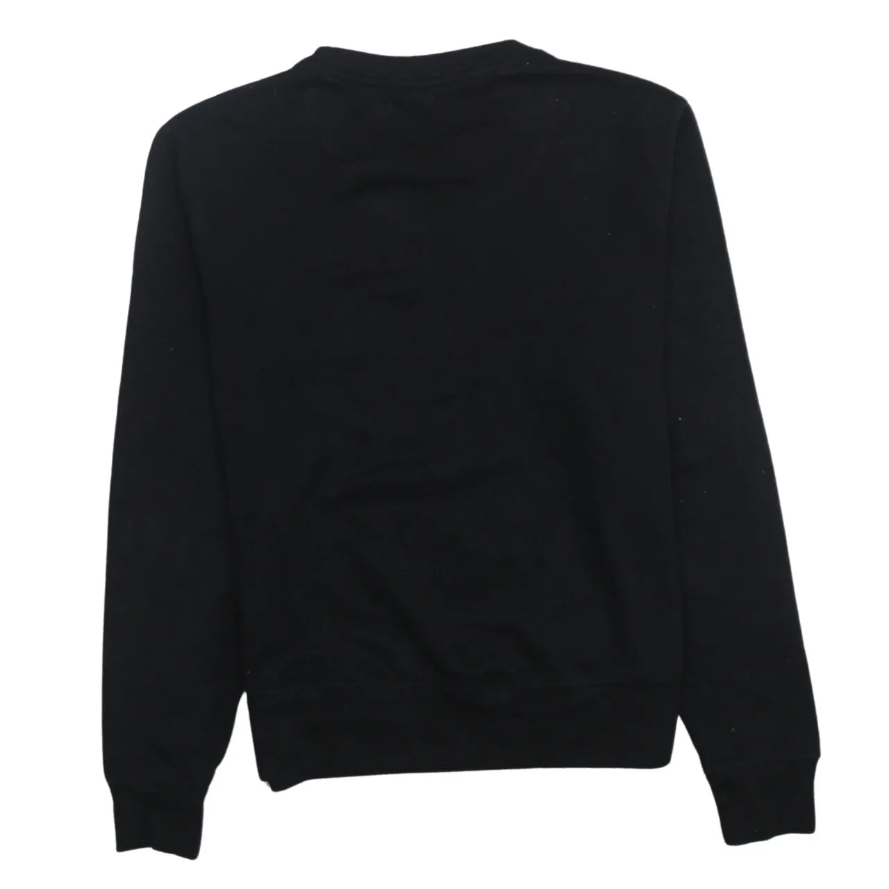 Calvin Klein Black Sweatshirt Men's Small Embroidered Chest Logo Crewneck Pullover Top sold by Vintage Club product image thumbnail 2