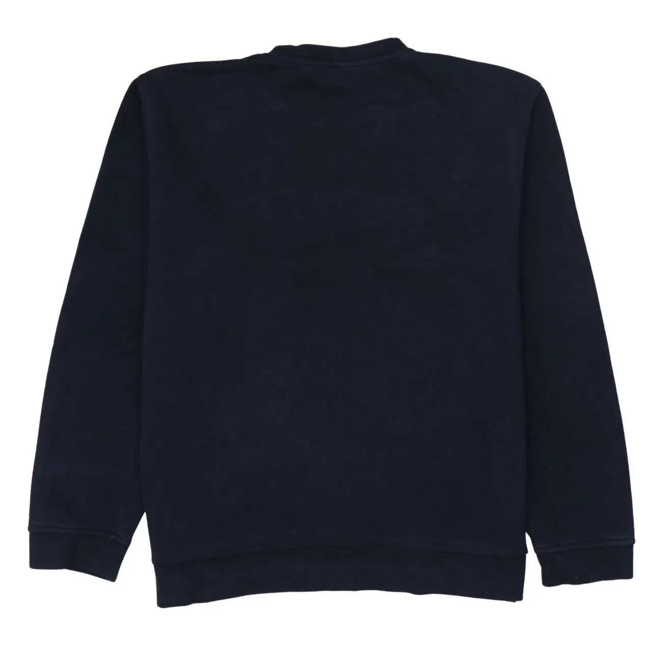 Timberland Black Sweatshirt Men's Large Embroidered Arch Logo Crewneck Pullover Fleece Top sold by Vintage Club product image thumbnail 2