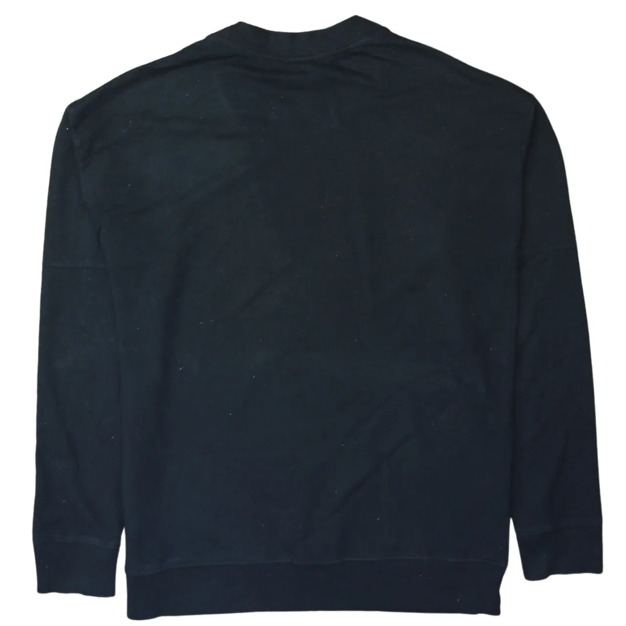 Calvin Klein Black Sweatshirt Men's Medium Embroidered Chest Logo Crewneck Pullover sold by Vintage Club product image thumbnail 2