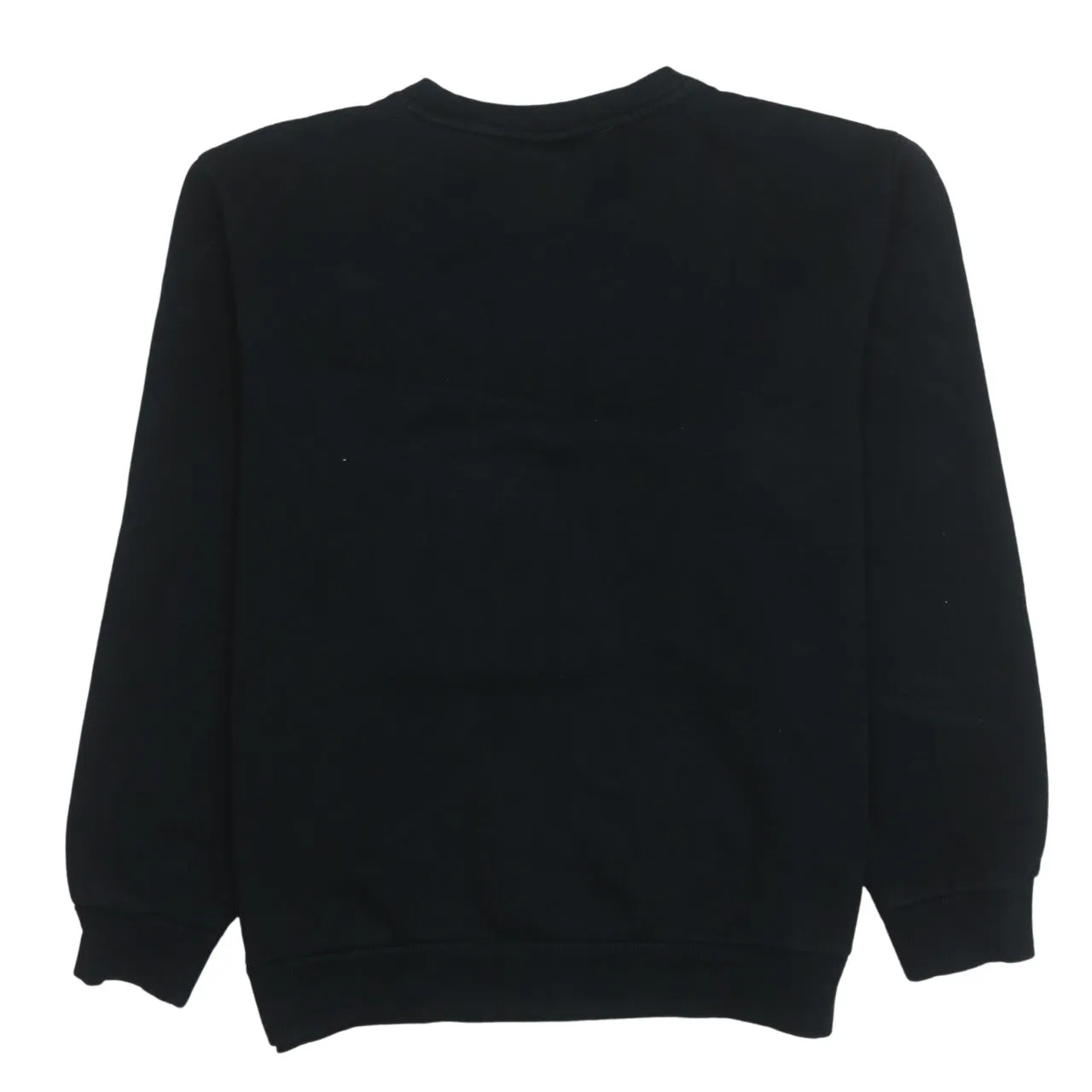 Puma Black Sweatshirt Men's Large Printed Chest Logo Ribbed Cuffs Crewneck Pullover Jumper sold by Vintage Club product image thumbnail 2