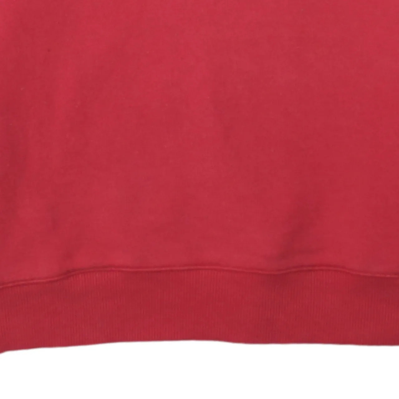Calvin Klein Red Sweatshirt Men's Small Embroidered Chest Logo Ribbed Crewneck Pullover sold by Vintage Club product image thumbnail 4
