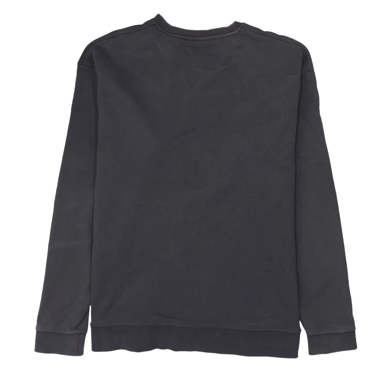 ASOS Black Nirvana Sweatshirt Men's Large Printed Smiley Logo Crewneck Pullover Top sold by Vintage Club product image thumbnail 2