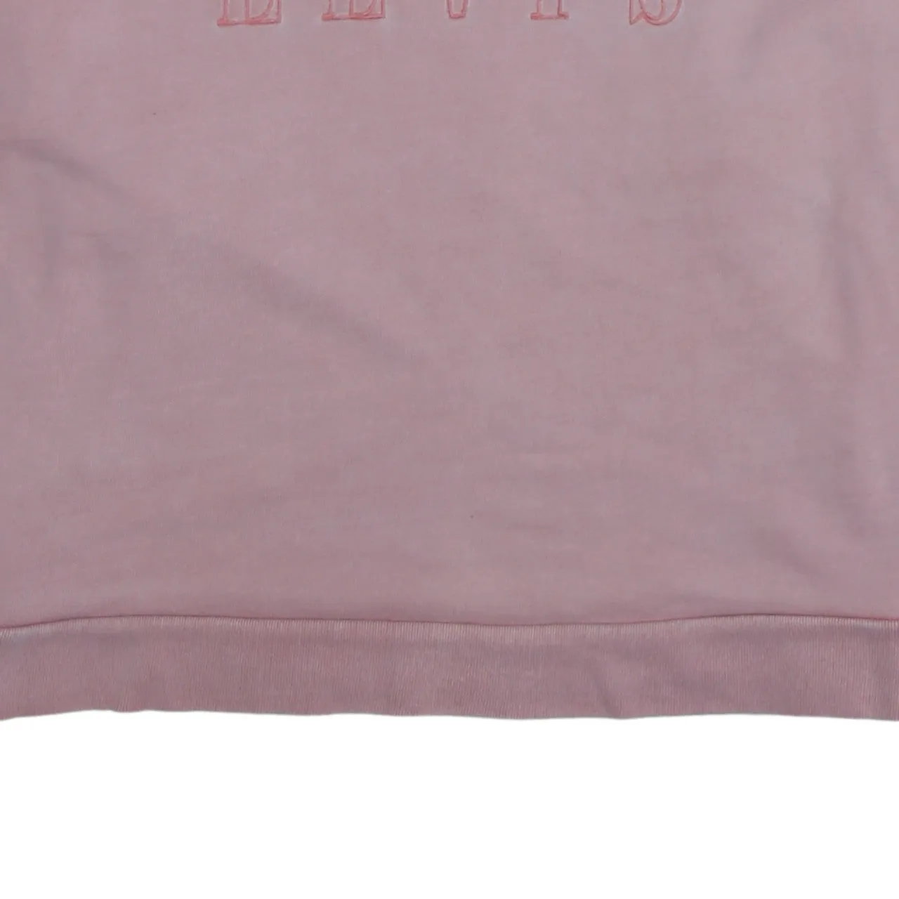 Levi's Dusty Pink Sweatshirt Men's Medium Embroidered Logo Crewneck Pullover Fleece Top sold by Vintage Club product image thumbnail 4