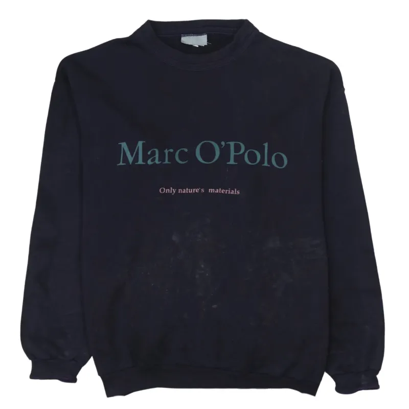 Marc O Polo 90's Spellout Crew Neck Sweatshirt XLarge Black sold by Vintage Club