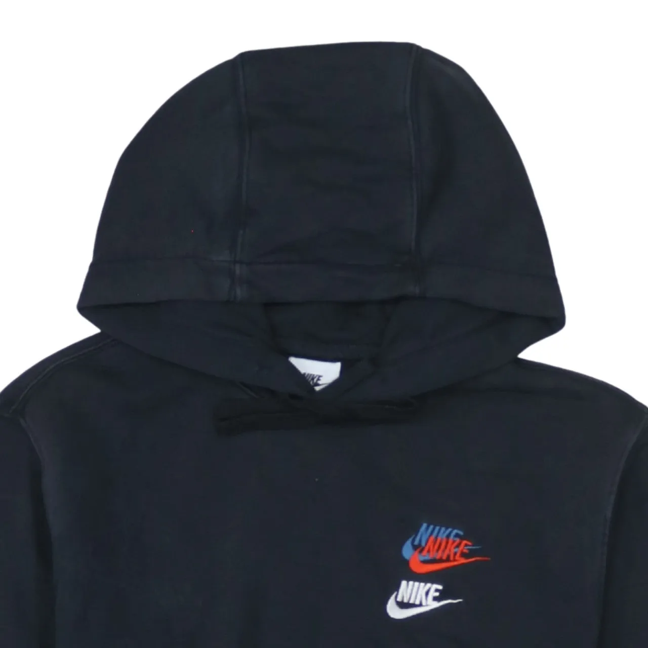 Nike 90's Swoosh Pullover Hoodie XSmall Black sold by Vintage Club product image thumbnail 3