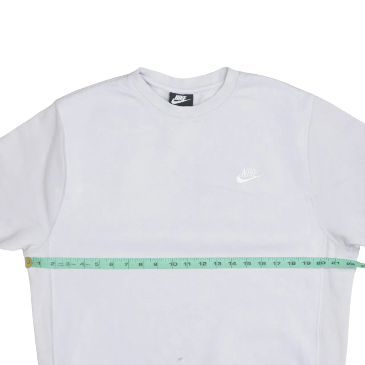 Nike 90's Swoosh Crew Neck Sweatshirt Medium Grey sold by Vintage Club product image thumbnail 5