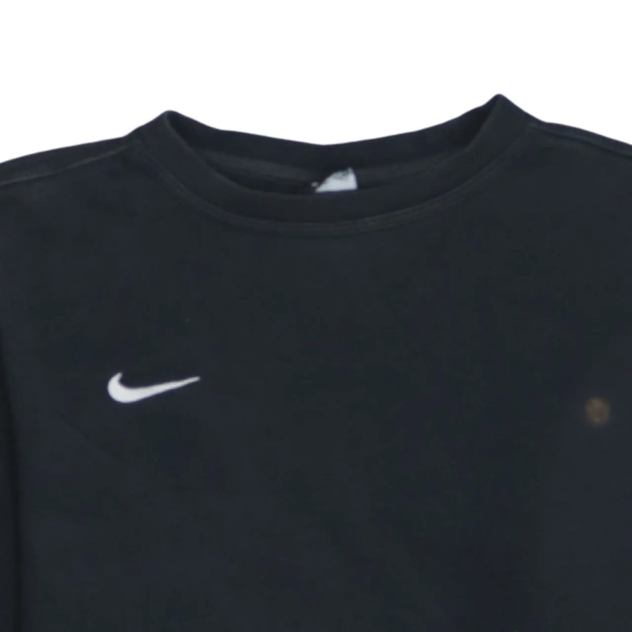 Nike 90's Swoosh Crew Neck Sweatshirt Medium Black sold by Vintage Club product image thumbnail 3