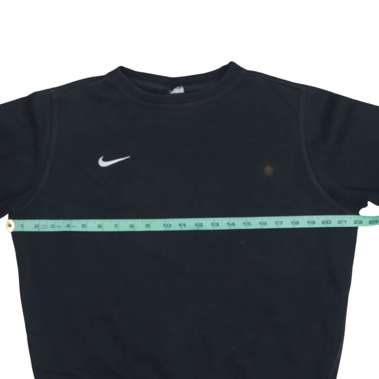 Nike 90's Swoosh Crew Neck Sweatshirt Medium Black sold by Vintage Club product image thumbnail 5