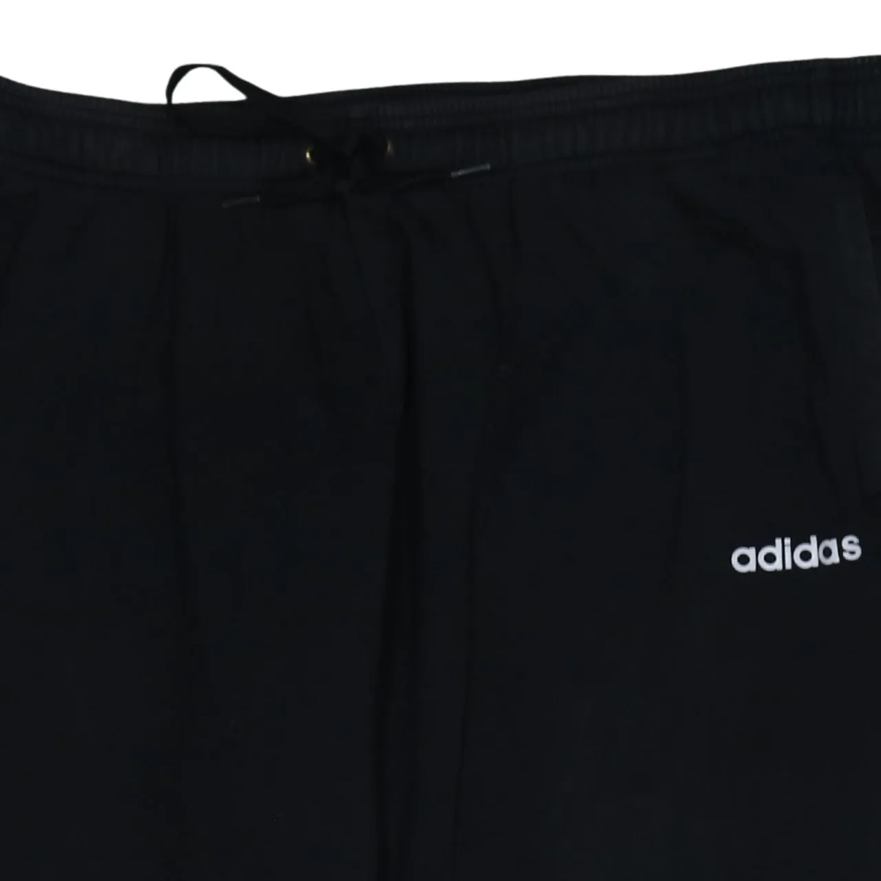 Adidas Black Joggers Men’s XXLarge Embroidered Logo Elastic Waist Cuffed Sweatpants sold by Vintage Club product image thumbnail 3