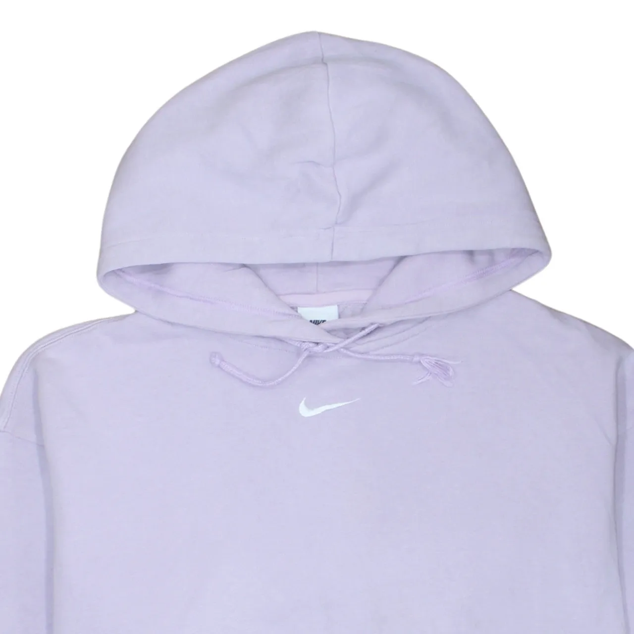 Nike Lilac Purple Hoodie Men's Medium Embroidered Swoosh Logo Pullover Sweatshirt sold by Vintage Club product image thumbnail 3