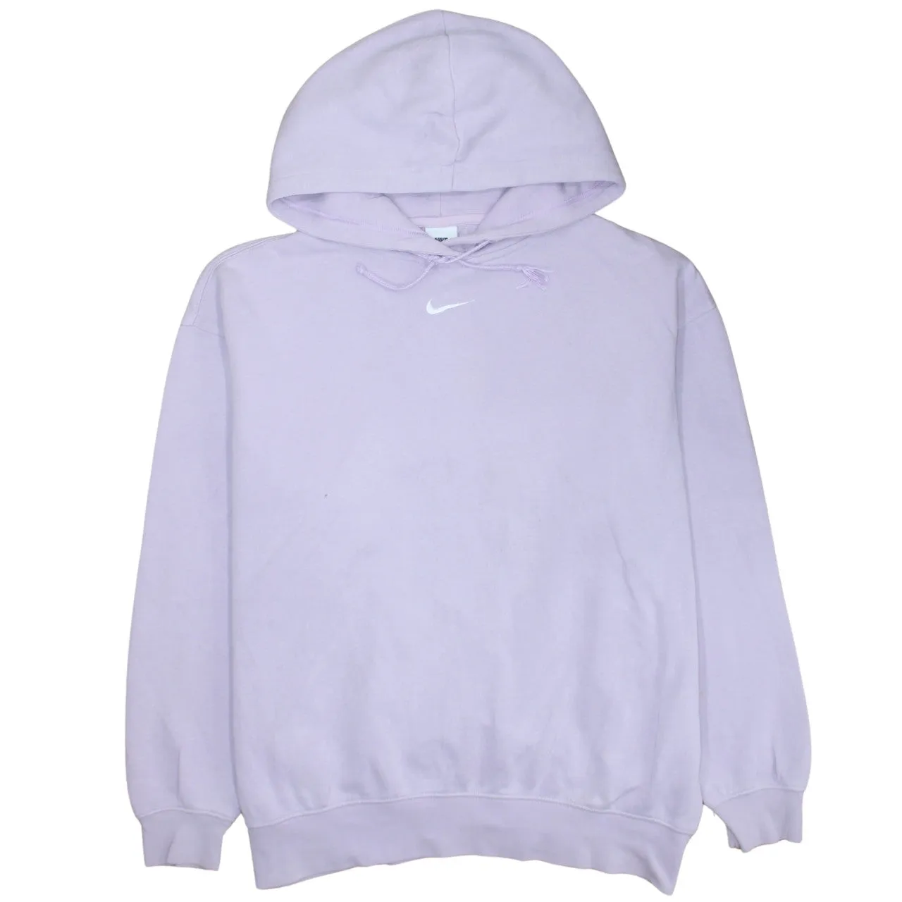 Nike Lilac Purple Hoodie Men's Medium Embroidered Swoosh Logo Pullover Sweatshirt sold by Vintage Club