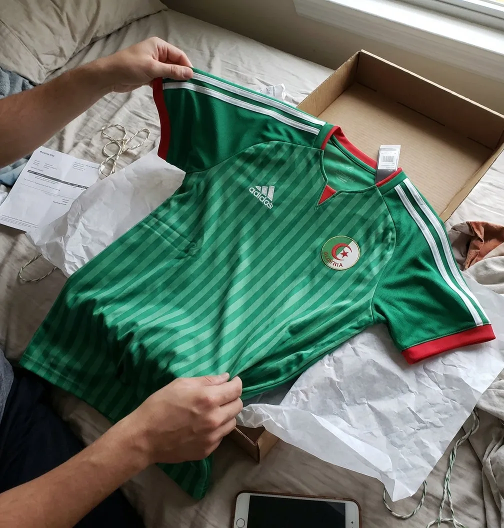 Algeria Home Shirt 2023/2024 Football Shirt sold by Vintage Club product image thumbnail 5