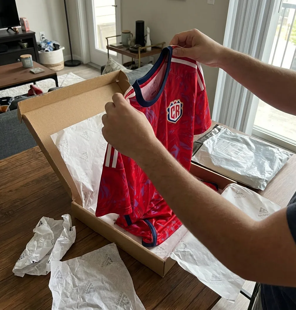 Costa Rica Home Shirt 2023/2024 Football Shirt sold by Vintage Club product image thumbnail 5