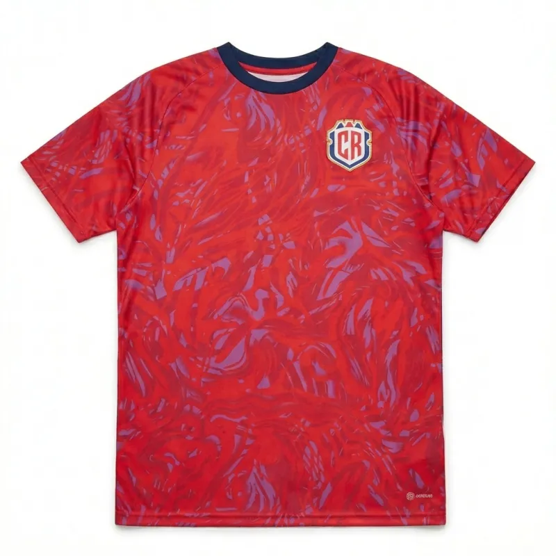 Costa Rica Home Shirt 2023/2024 Football Shirt made by Vintage Club