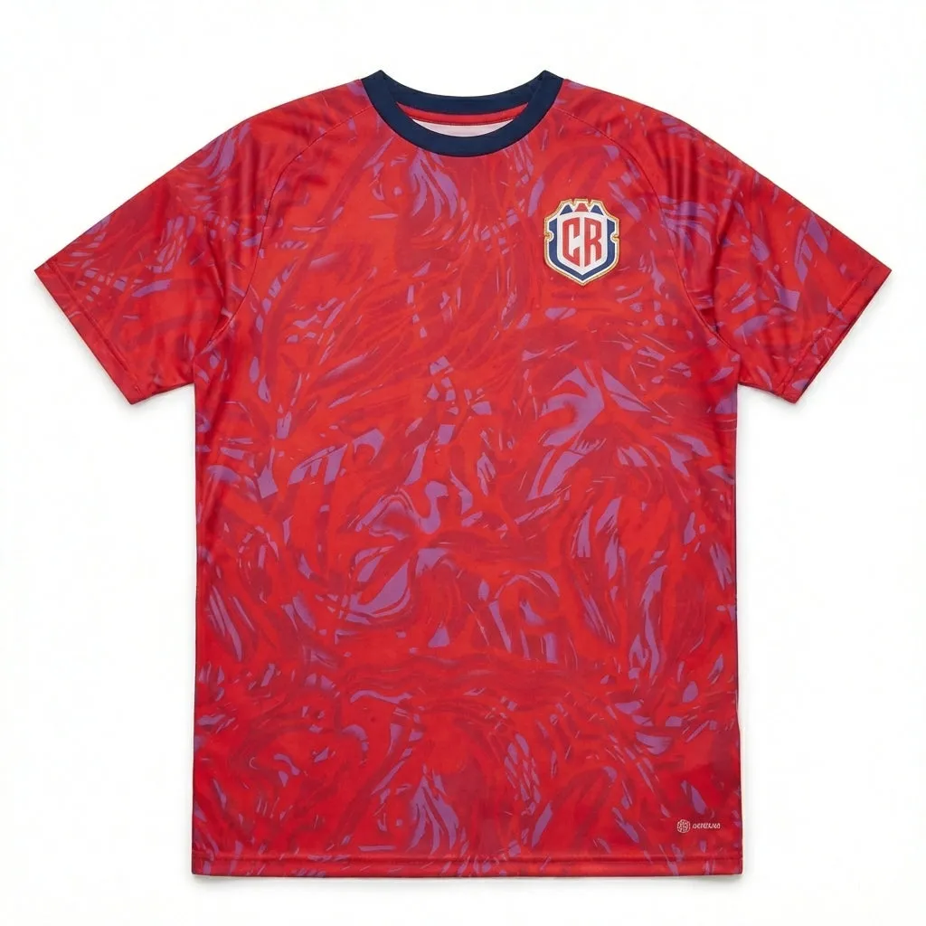 Costa Rica Home Shirt 2023/2024 Football Shirt sold by Vintage Club