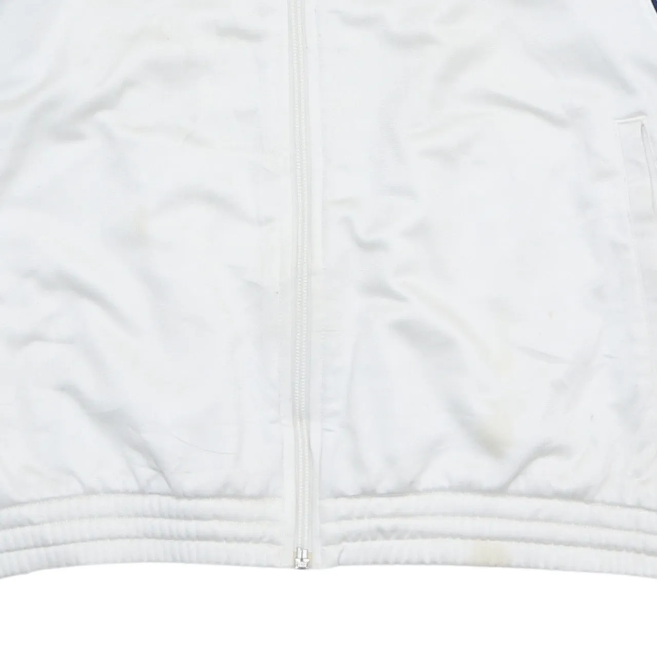 Vintage Adidas 90s Men's XL White Stripe Sleeve Zip Sweatshirt sold by Vintage Club product image thumbnail 5