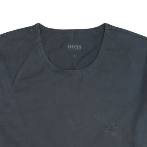 HUGO BOSS Faded Black T Shirt Men’s XLarge Small Logo Printed Chest Casual Top Tee sold by Vintage Club product image thumbnail 3