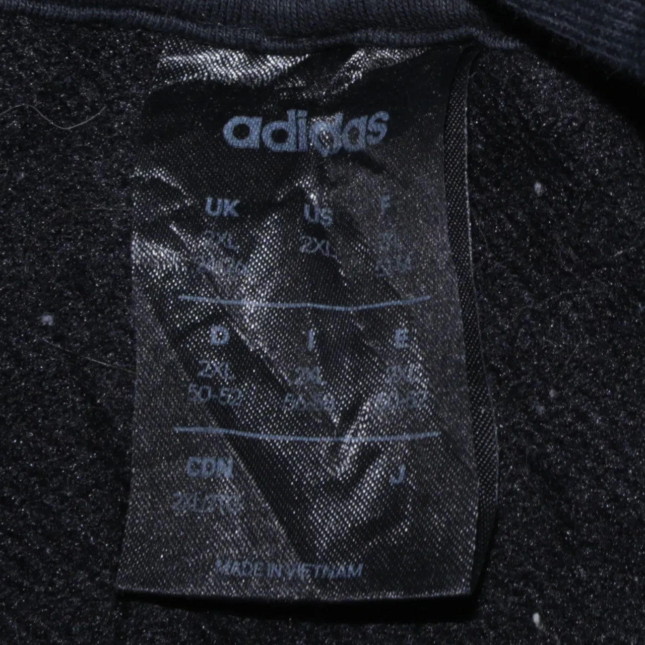 Adidas Black Hoodie Women’s XXLarge Printed Logo Pullover Fleece Casual Sweatshirt Top sold by Vintage Club product image thumbnail 4