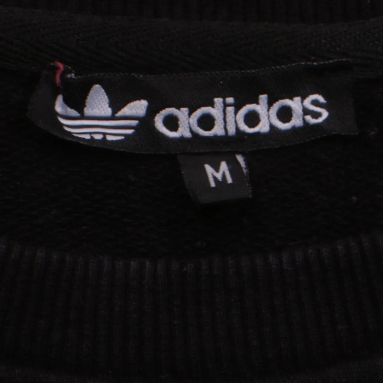 Adidas 90's Vintage Black Sweatshirt Striped Sleeve Men's Medium sold by Vintage Club product image thumbnail 4