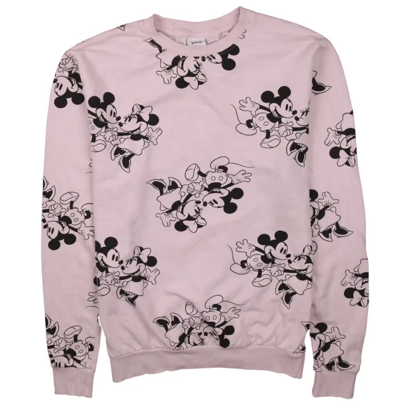 Vintage Disney 90s Mickey & Minnie Mouse Crew Neck Sweatshirt Medium sold by Vintage Club