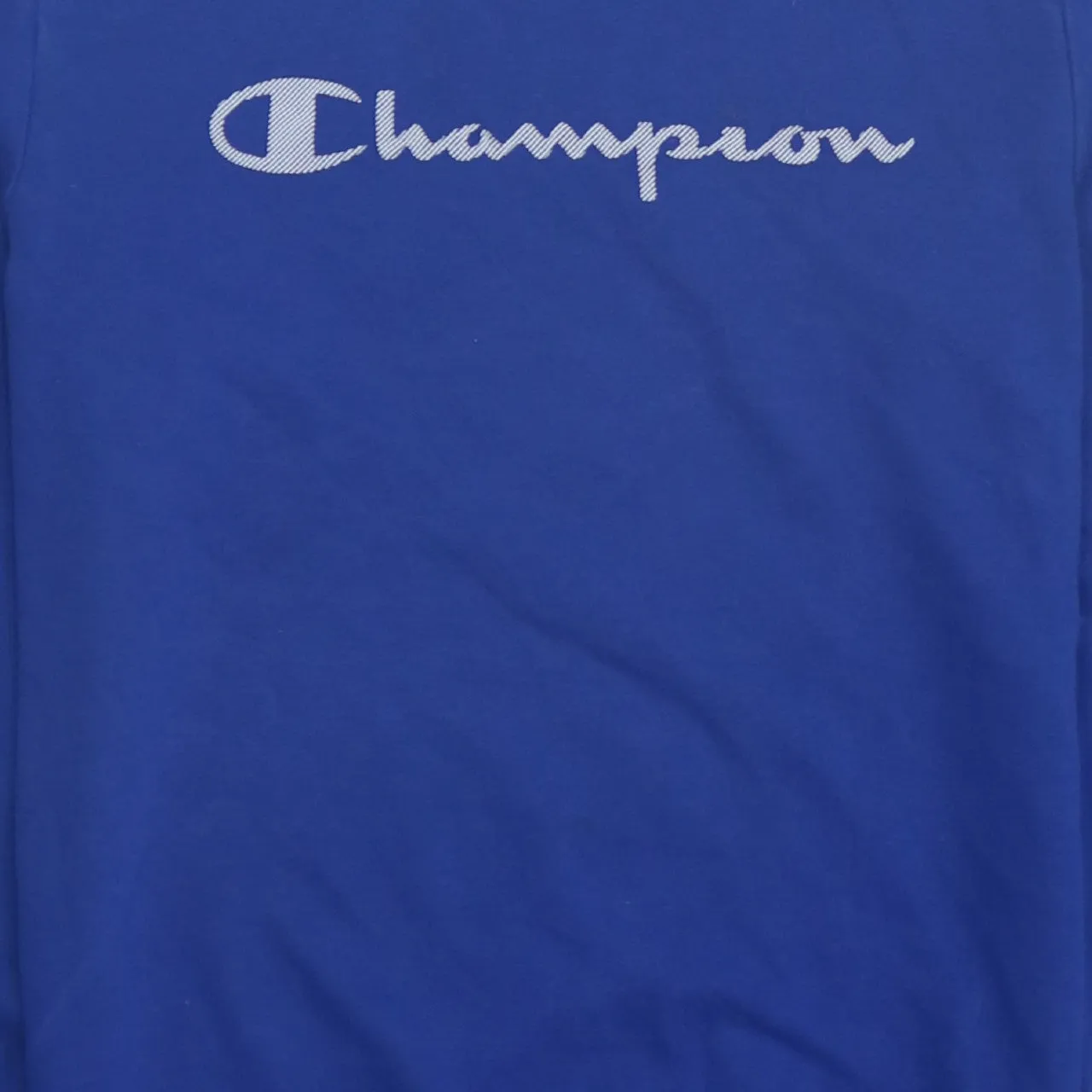 Champion 90's Vintage Spellout Sweatshirt XL Blue Crew Neck Retro sold by Vintage Club product image thumbnail 4