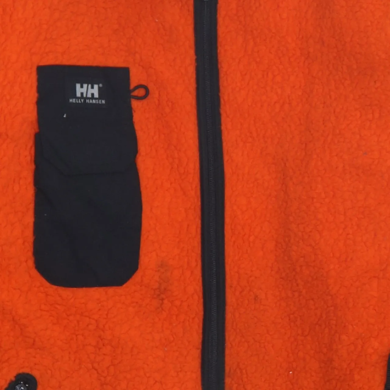 Helly Hansen 90's Orange Hiking Fleece XLarge Full Zip Jumper Vintage sold by Vintage Club product image thumbnail 4