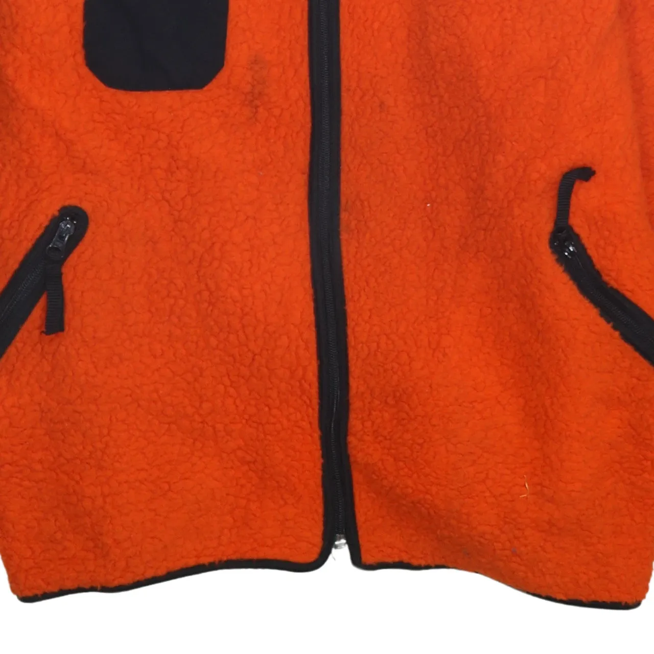 Helly Hansen 90's Orange Hiking Fleece XLarge Full Zip Jumper Vintage sold by Vintage Club product image thumbnail 5