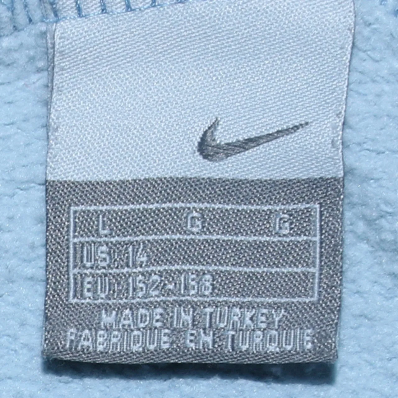 Nike 90's Swoosh Crew Neck Sweatshirt Large Blue sold by Vintage Club product image thumbnail 4