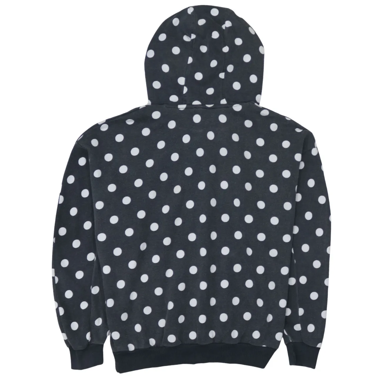 Adidas 90's Spellout Pullover Hoodie Medium Black sold by Vintage Club product image thumbnail 2