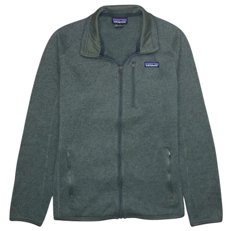 Patagonia 90's Lightweight Full Zip Up Sweatshirt Small  Green made by Patagonia