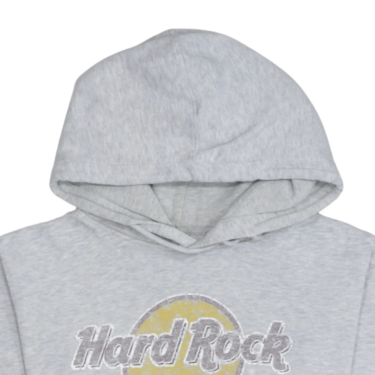 Hard Rock Cafe 90's Spellout Pullover Hoodie Medium Grey sold by Vintage Club product image thumbnail 3