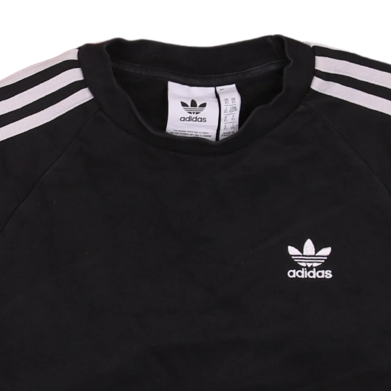 Adidas Vintage 90's Black Crew Neck Sweatshirt XSmall sold by Vintage Club product image thumbnail 3