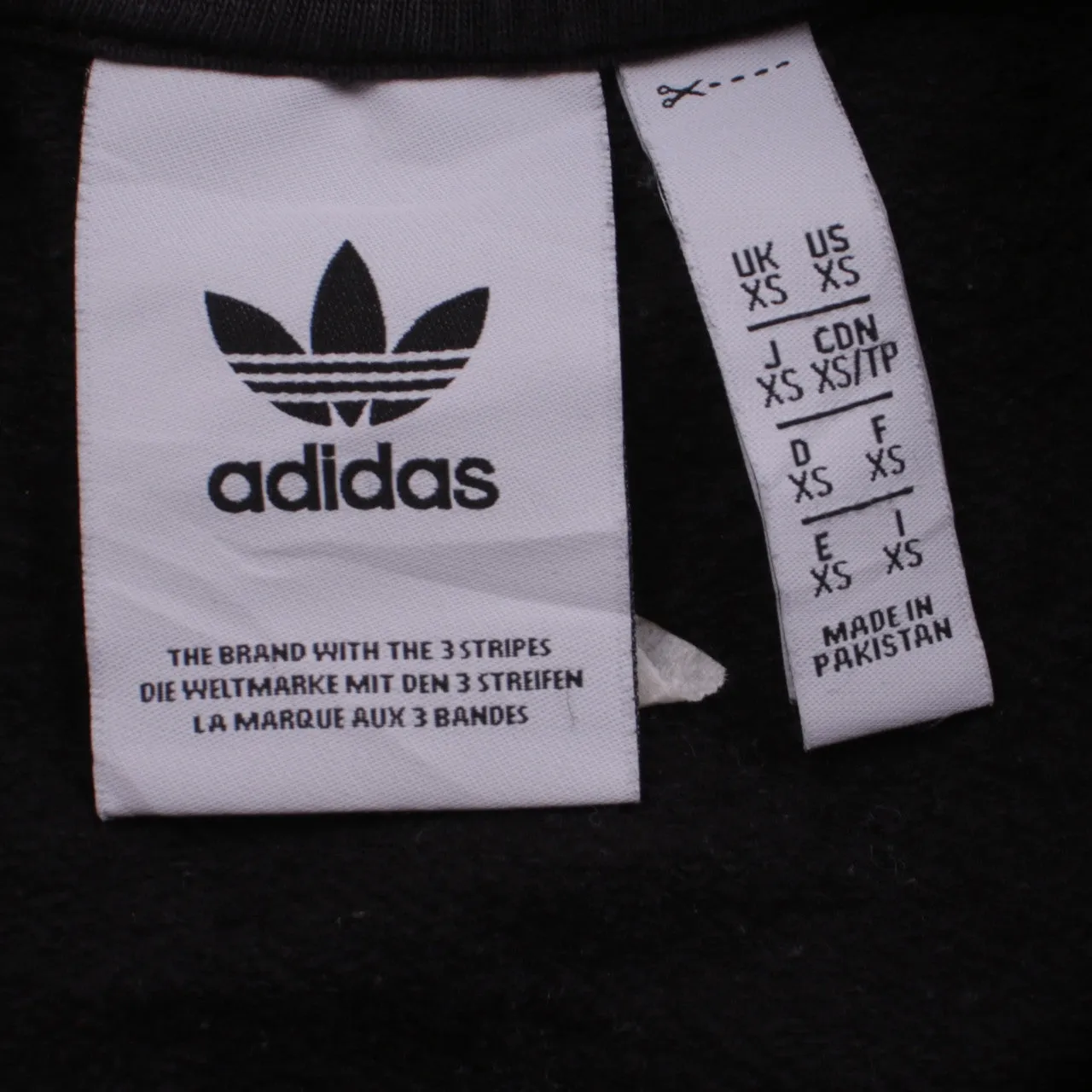 Adidas Vintage 90's Black Crew Neck Sweatshirt XSmall sold by Vintage Club product image thumbnail 4