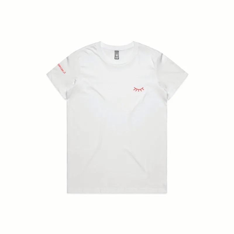 EVERFORM SIGNATURE TEE - A STRONG WOMAN - WHITE sold by Everform Therapywear