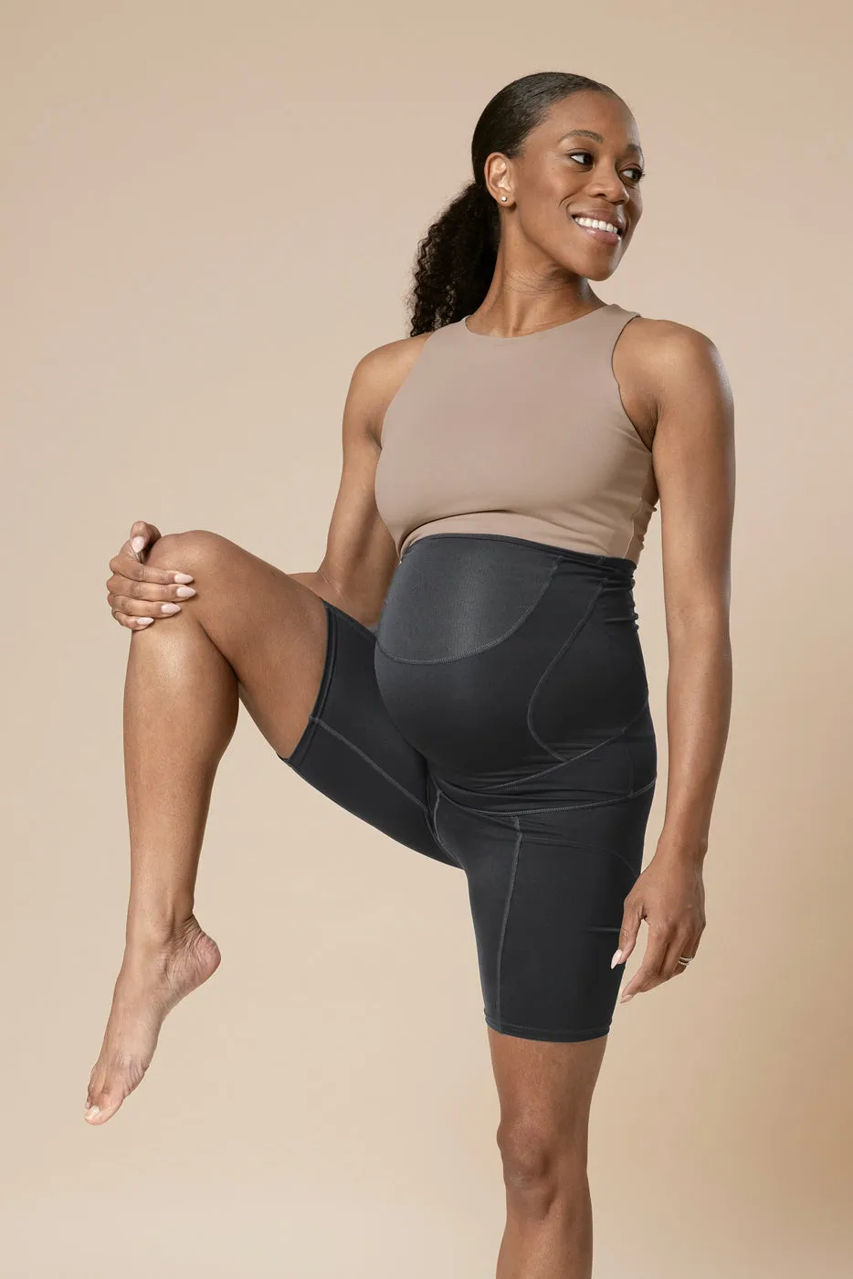 PREGNANCY SUPPORT SHORTS - KNEE sold by Everform Therapywear product image thumbnail 5