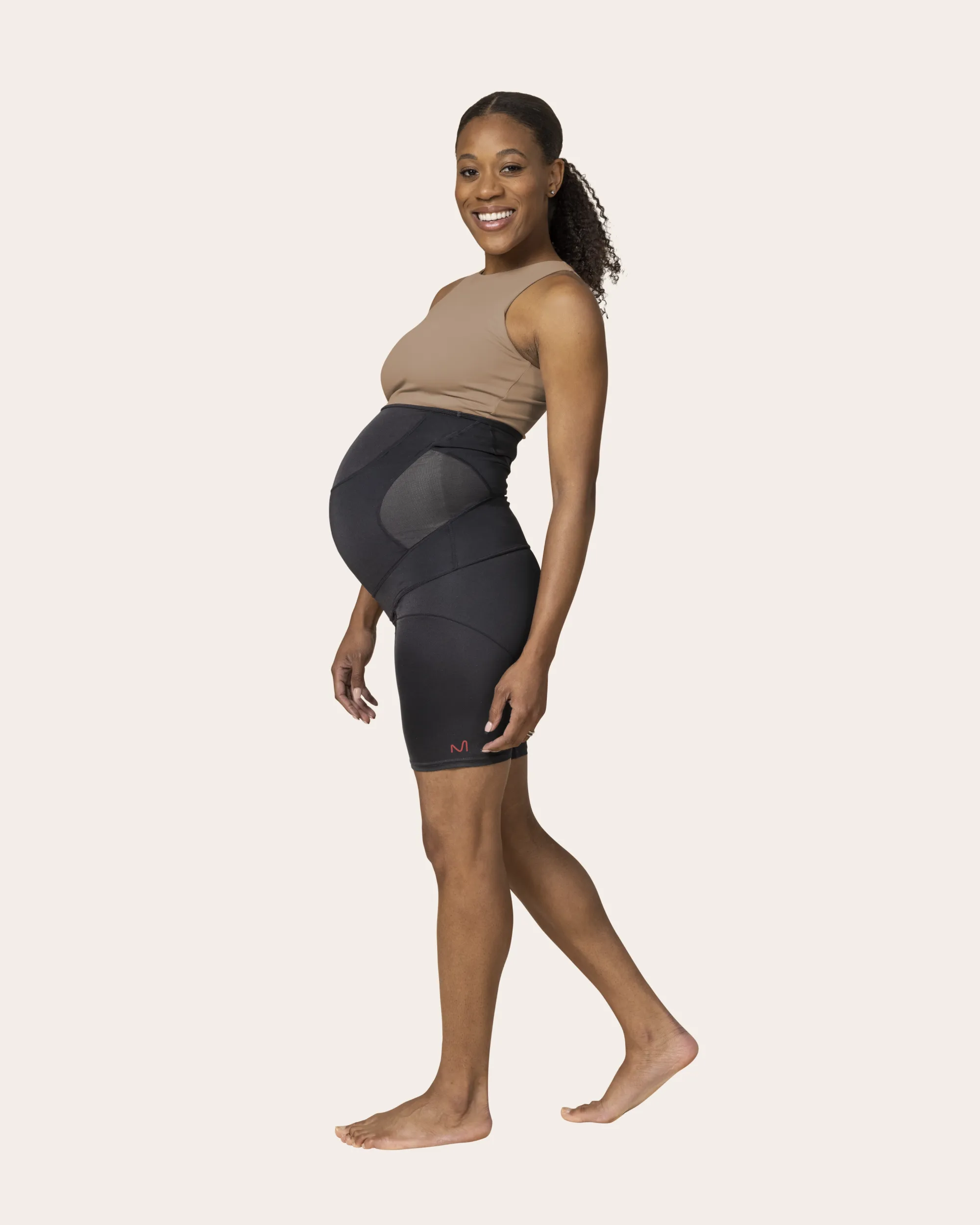 PREGNANCY SHORT - 8 INCH sold by Everform Therapywear product image thumbnail 4
