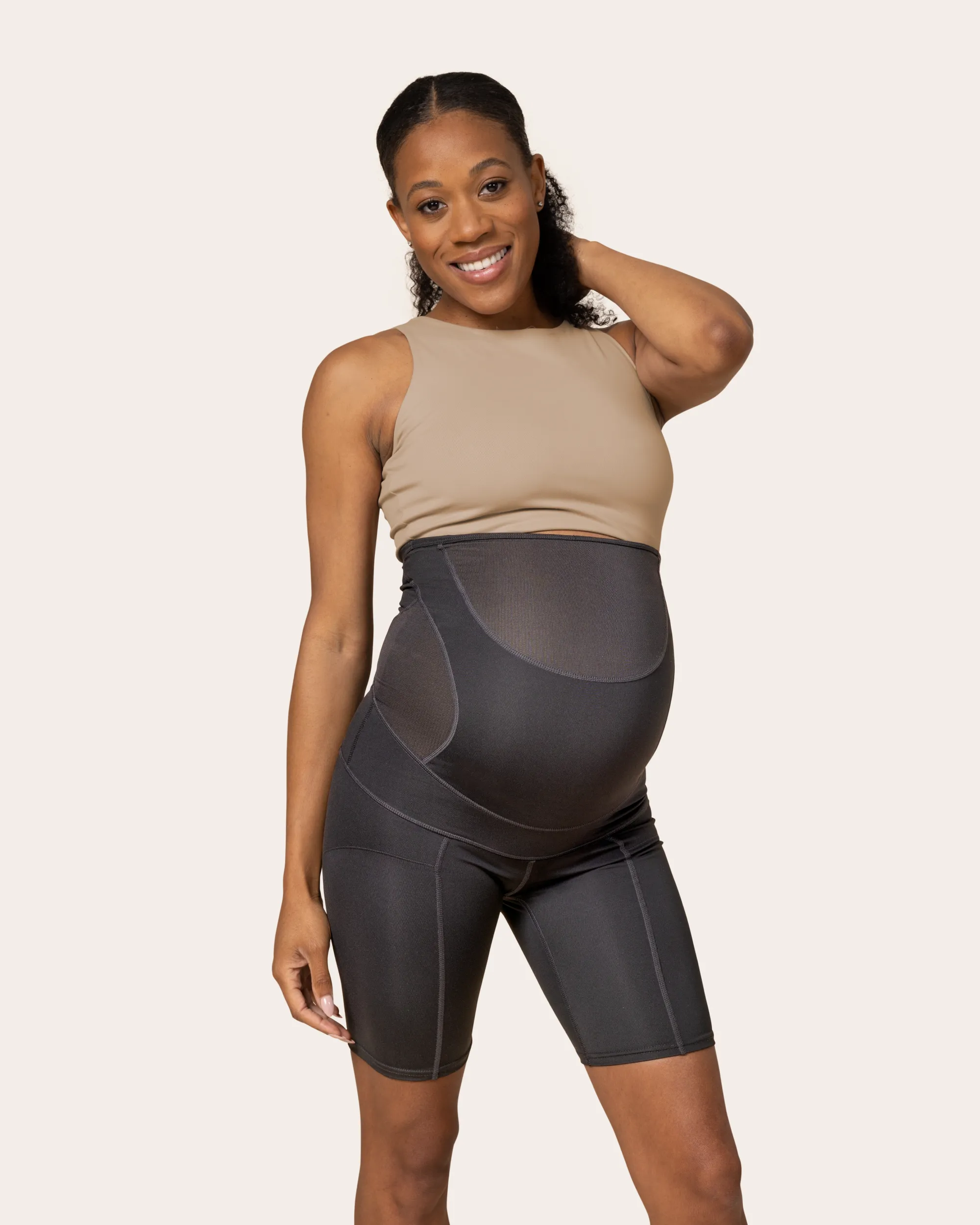 PREGNANCY SHORT - 8 INCH sold by Everform Therapywear product image thumbnail 2
