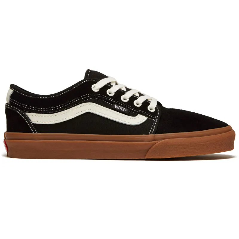 Vans Skate Chukka Low Sidestripe Shoes - Black/Gum sold by CCS