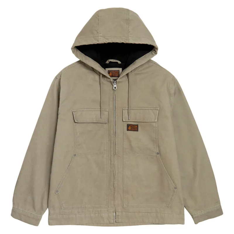Volcom Freshdust Workwear Jacket - Brindle sold by CCS
