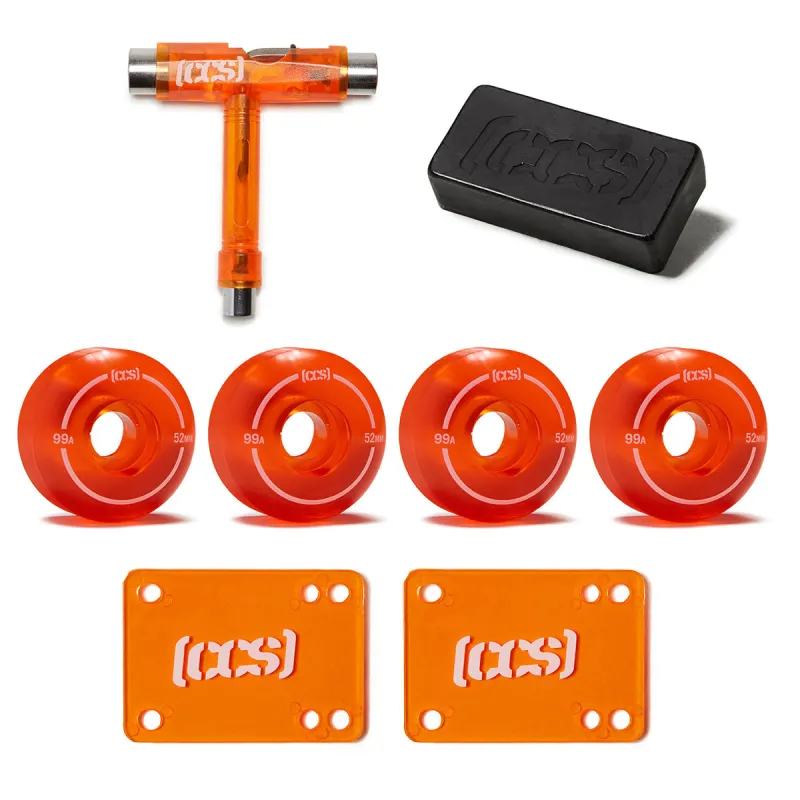 CCS Going Clear Skate Bundle - Orange sold by CCS